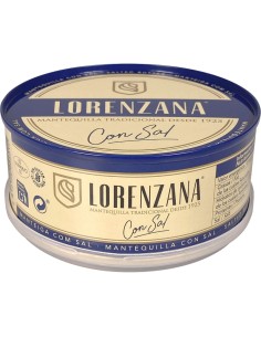 MANTEQUILLA SIN SAL LORENZANA 250G