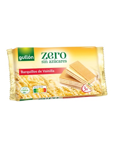 BARQUILLO VAINILLA ZERO GULLON 180G