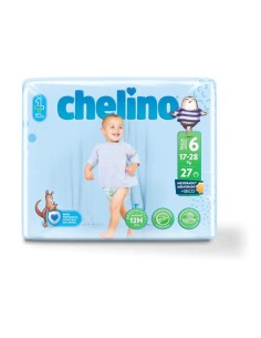 PAÑALES CHELINO JUNIOR T/6 27U