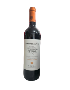 VINO TINTO RIOJA MONTESOTO 75CL