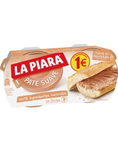 PATE LA PIARA SUAVE 2X75G 2
