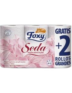 PAPEL HIGIENICO FOXY SEDA 3C 6UX111G 2
