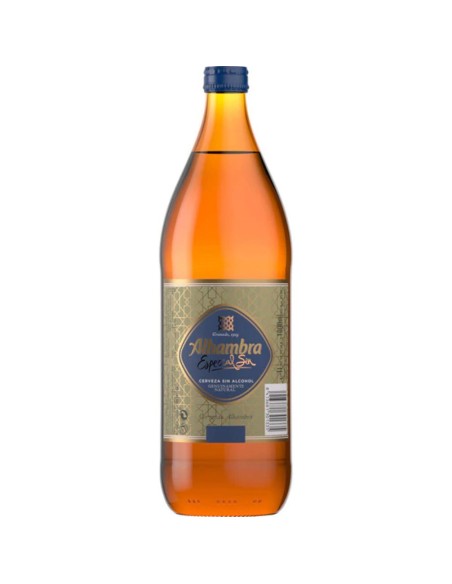 CERVEZA ALHAMBRA S/ALC BT/1L