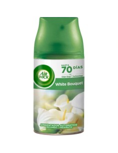 AMBIENTADOR AIR WICK WHITE BOUQUET SP/250ML