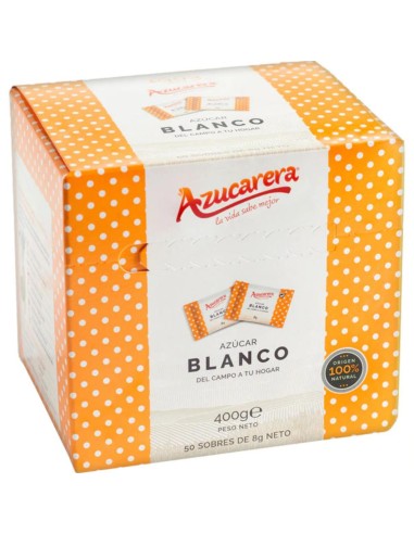 AZUCAR BLANCA AZUCARERA SB/8X50G C/400G