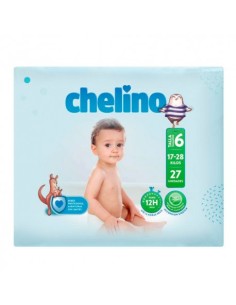 PAÑALES CHELINO JUNIOR T/6 27U 2