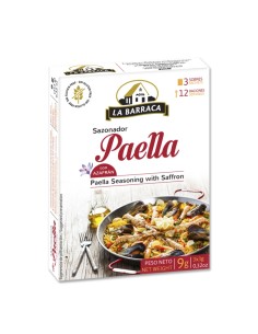 SAZONADOR PAELLA LA BARRACA 3U/9G