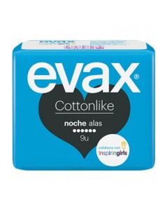 COMPRESA EVAX COTTONLIKE NOCHE 9U 2