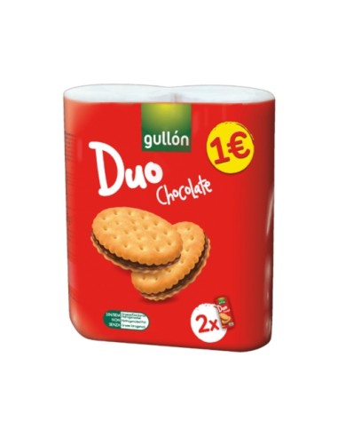 GALLETAS GULLON DUO CHOC 2X145G