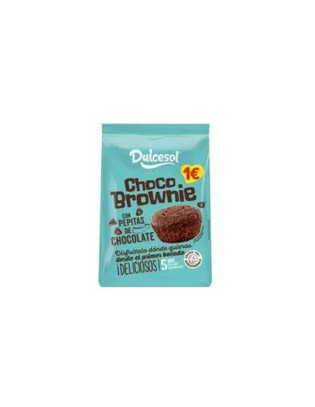 MAGDALENAS BROWNIE DULCESOL 5U 115G
