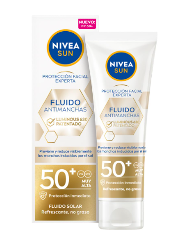 FLUIDO SOLAR NIVEA ANTIMANCHAS FP-50 40ML