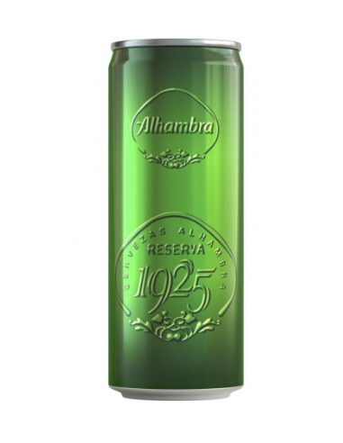 CERVEZA ALHAMBRA 1925 LT/33CL