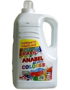 DETERGENTE LIQUIDO COLORES ANABEL 5L 2