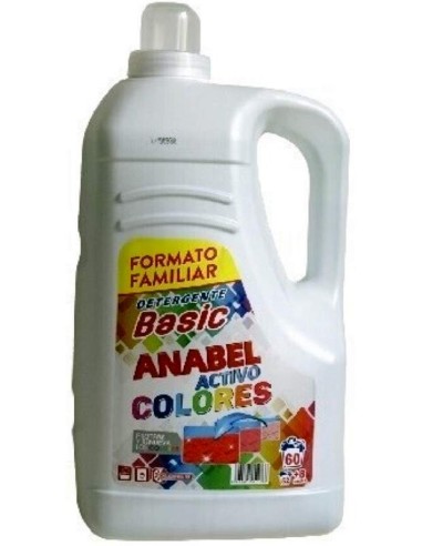 DETERGENTE LIQUIDO COLORES ANABEL 5L