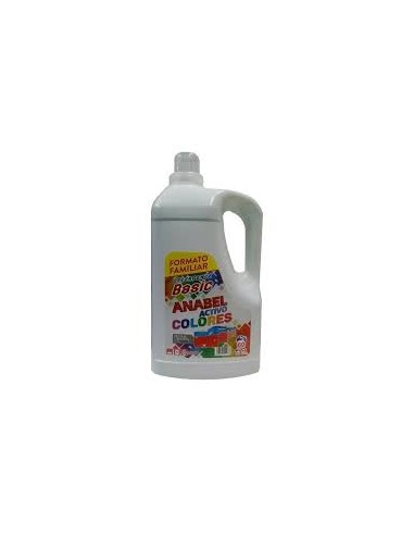 DETERGENTE LIQUIDO COLORES ANABEL 5L