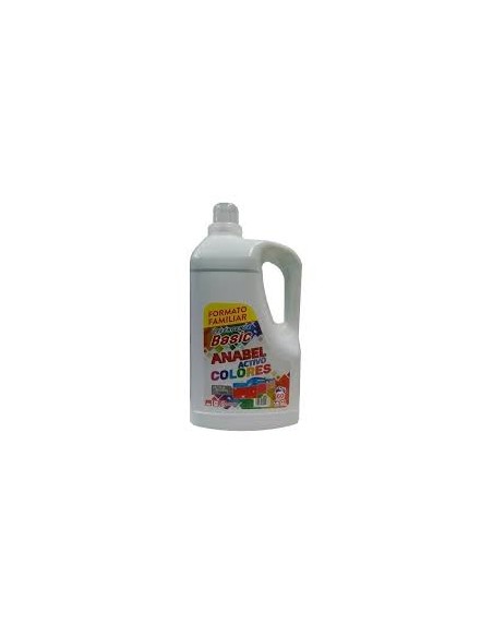 DETERGENTE LIQUIDO COLORES ANABEL 5L