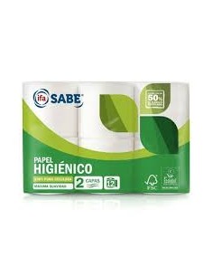 PAPEL HIGIENICO COMPACTO BLANCO IFA 2C 6U 2