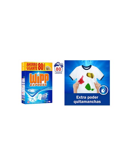 DETERG. POLVO WIPP EXPRESS 80D 4K