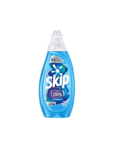 DETERGENTE LIQUIDO SKIP CICLOS CORTOS STOP OLOR  37D 1.48L