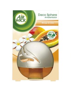AMBIENTADOR AIR WICK DECOSPHERE MANGO&LIMA 75ML