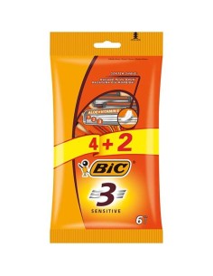 MAQUINILLA BIC SENSITIVE 4+2U