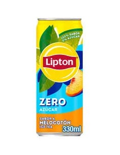 REFRESCO TE MELOCOTON ZERO LIPTON LT/33CL