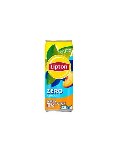 REFRESCO TE MELOCOTON ZERO LIPTON LT/33CL