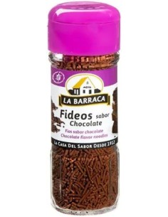 FIDEOS CHOCOLATE LA BARRACA 55G