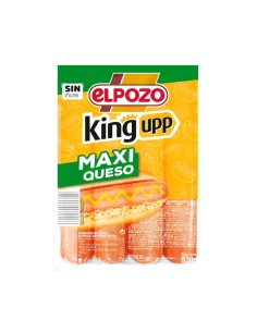 SALCHICHAS KING UPP QUESO ELPOZO 330G 2