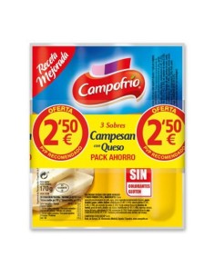 SALCHICHAS CAMPESAN CAMPOFRIO 3X170G 2