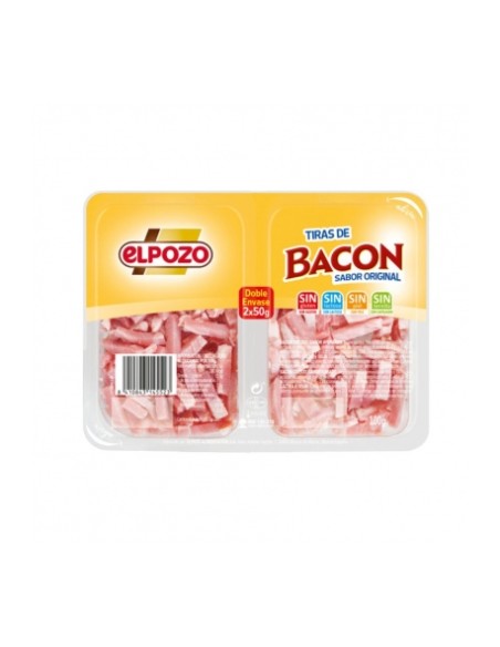 BACON TAQUITOS ELPOZO 2X50G