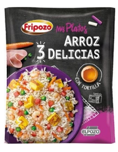 ARROZ 3 DELICIAS C/TORT. FRIPOZO 360G