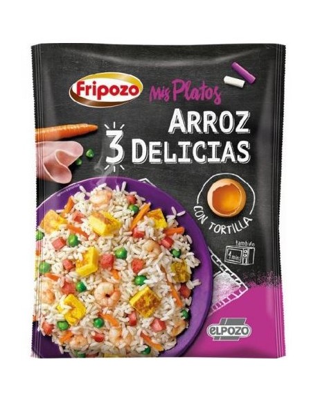 ARROZ 3 DELICIAS C/TORT. FRIPOZO 360G