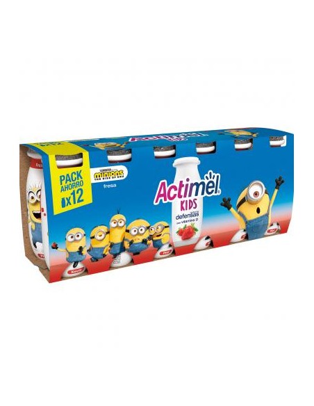 ACTIMEL FRESA DANONE 12X100G