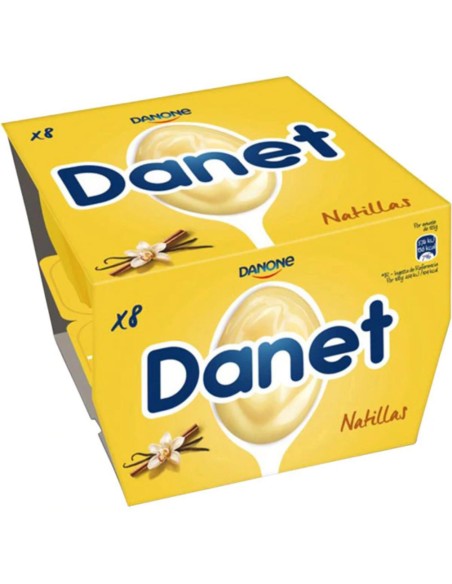 NATILLAS DANET VAINILLA 4X120G