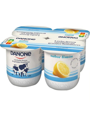 YOGUR LIMON DANONE 4X120G