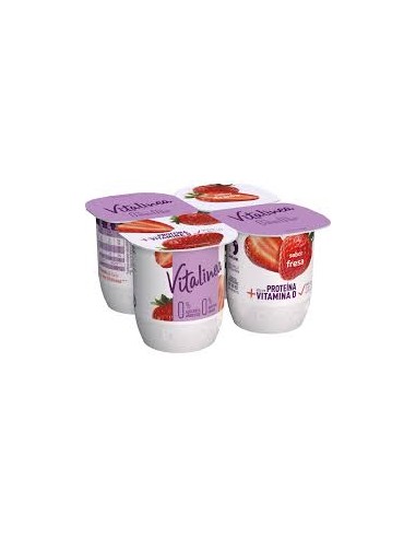 YOGUR DANONE VITALINEA FRESA 4X120G