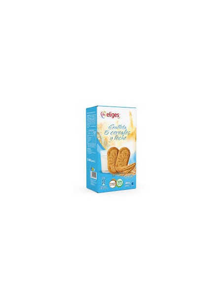 GALLETAS 5 CEREALES Y LECHE IFA 400G