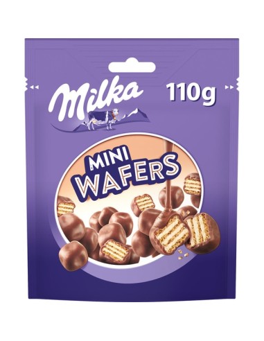 MINI BARQUILLOS WAFER AVELLANAS 110G