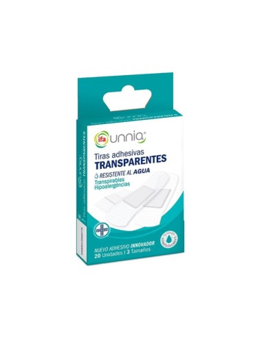 TIRITAS RESISTENTES AGUA 20U