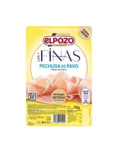 LONCHEADO PECHUGA PAVO ELPOZO 115G 2