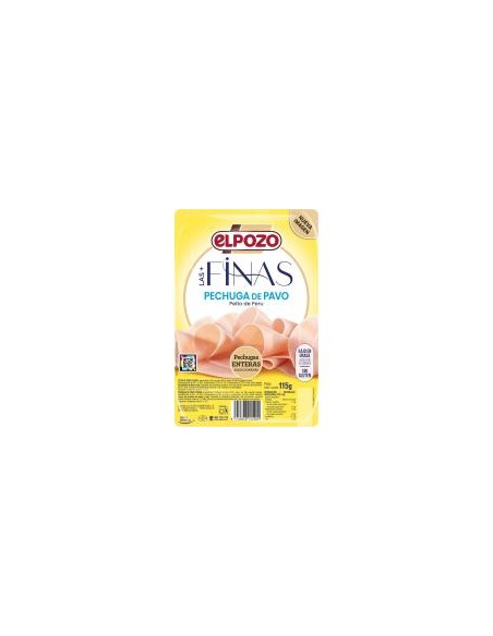 LONCHEADO PECHUGA PAVO ELPOZO 115G