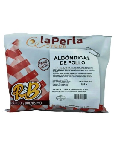 ALBONDIGAS LA PERLA 300G