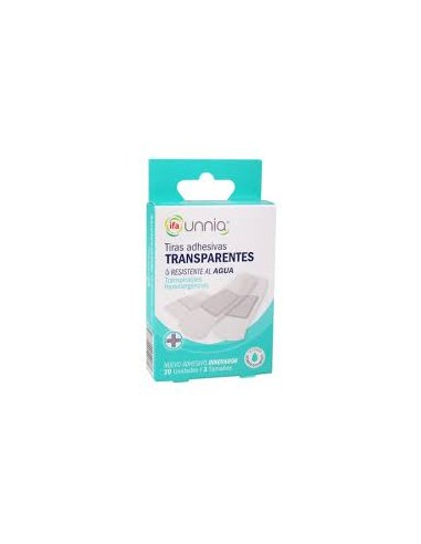 TIRITAS PROTECTORAS TRANSP. IFA 10X6CM 10U