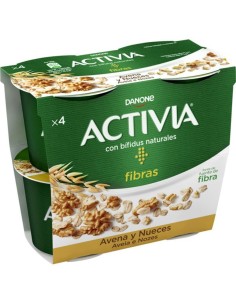 ACTIVIA AVENA NUECES DANONE 4X115G