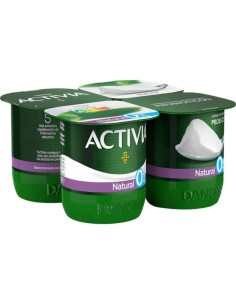 YOGUR ACTIVIA BIFIDUS NATURAL 0% 0% 4X120G