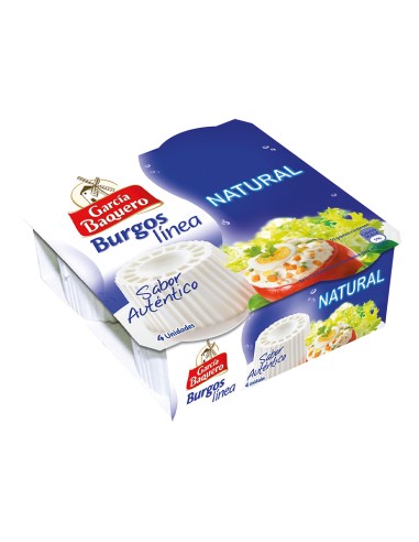 QUESO NATURAL  BURGOS G. BAQUERO 4X62,5G