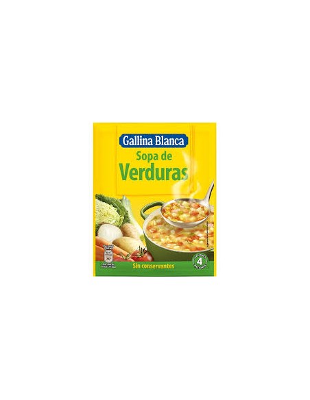 SOPA VERDURAS GALLINA BLANCA 51G