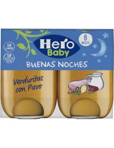 HERO BABY BUENAS NOCHES PAVO 2X190G 2