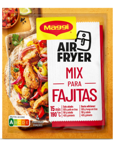 SAZONADOR AIRFRYER MAGGI FAJITA 27G